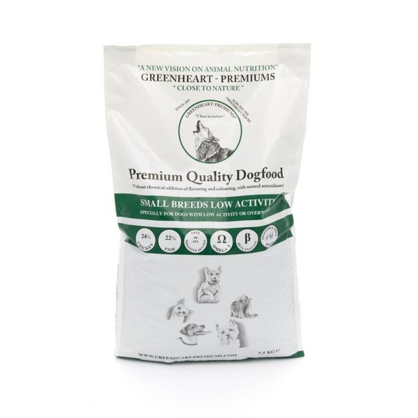 Greenheart Dog Small Low Activty 7,5kg