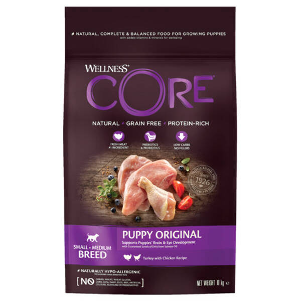 Wellness core Grain Free Puppy Kalkoen/Kip 10kg