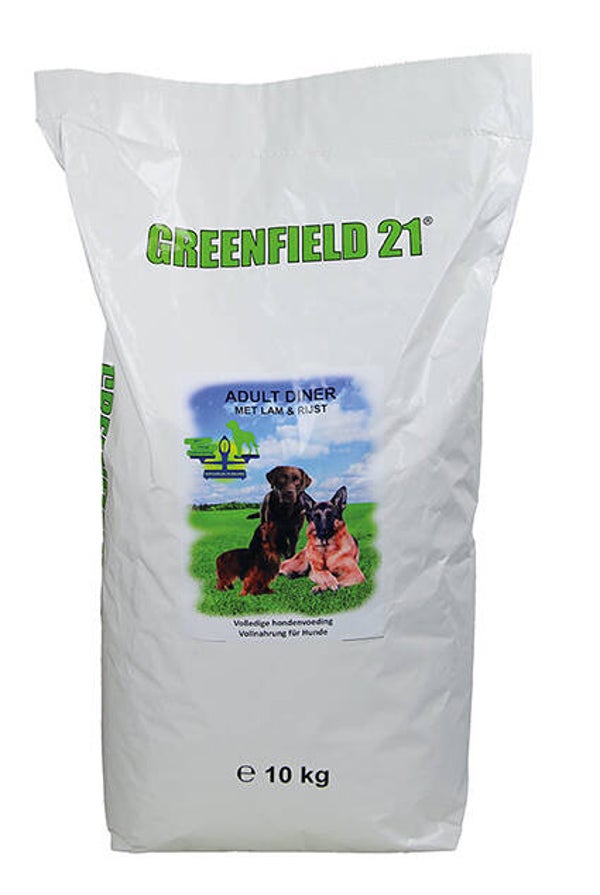 Greenfield 21 Adult Lam & Rijst Dinner 10kg