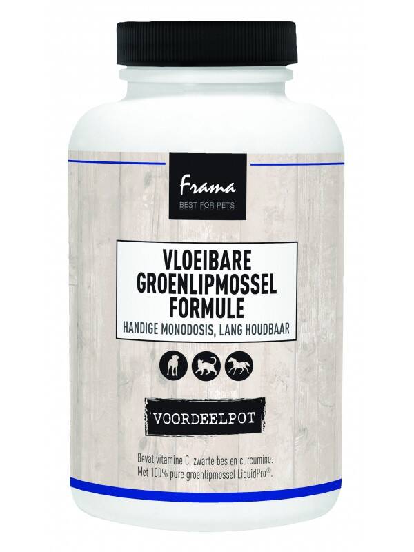 Frama Groenlipmossel vloeibaar 180 Monodosis capsules