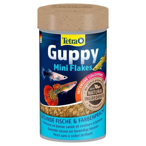 Tetra Guppy visvoer vlokken 100ml