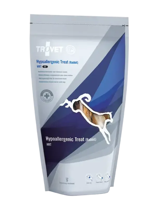 Trovet Hypoallergenic Treat (Rabbit) ear dog HRT 6x100gram