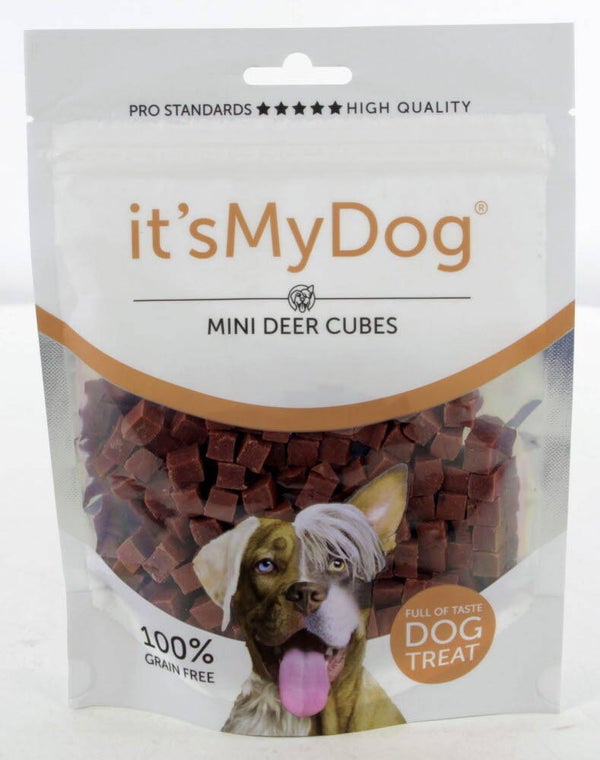 it's My Dog Mini Deer Cubes 85 gram