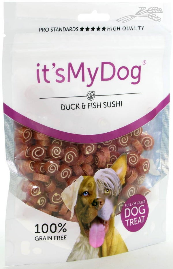 it's My Dog Duck & Fish Sushi 85 gram