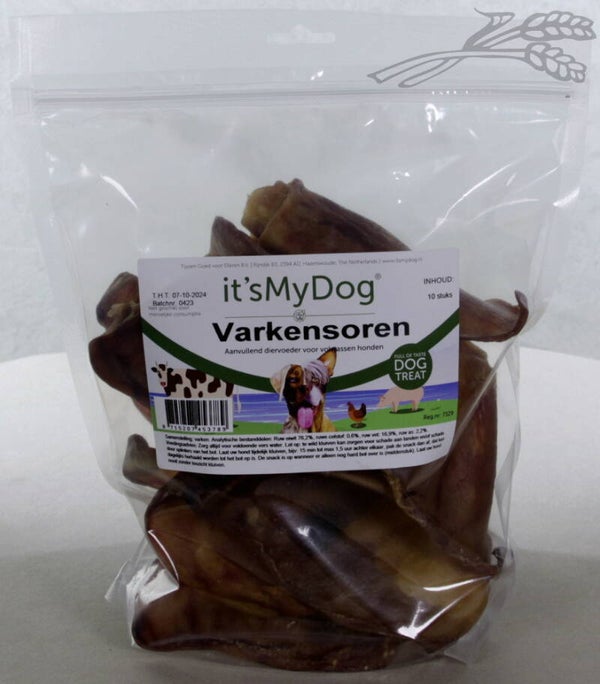 it's My Dog Varkensoren per zak 10 stuks