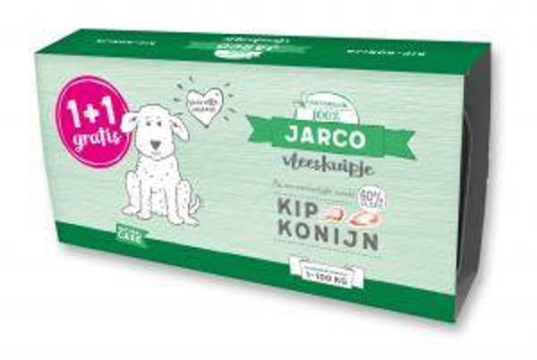 Jarco dog alu kip/konijn mp 12x2x150gram