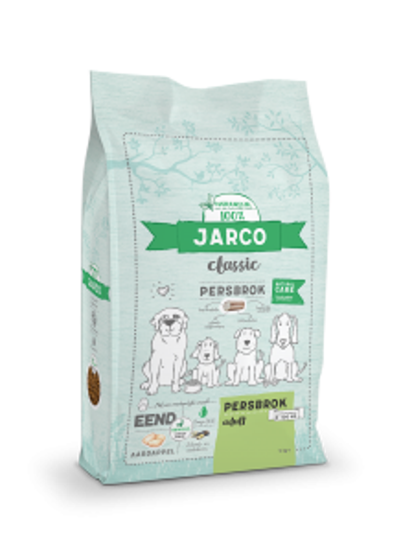 Jarco dog classic persbrok adult eend 4kg