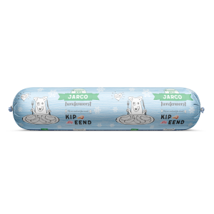 Jarco dog diepvries worst kip-eend 12x600gram