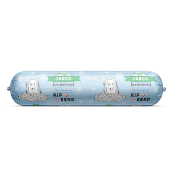Jarco dog diepvries worst kip-eend 12x600gram