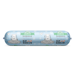 Jarco dog diepvries worst kip-konijn 12x600gram