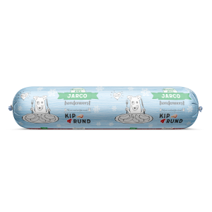 Jarco dog diepvries worst kip-rund 12x600gram