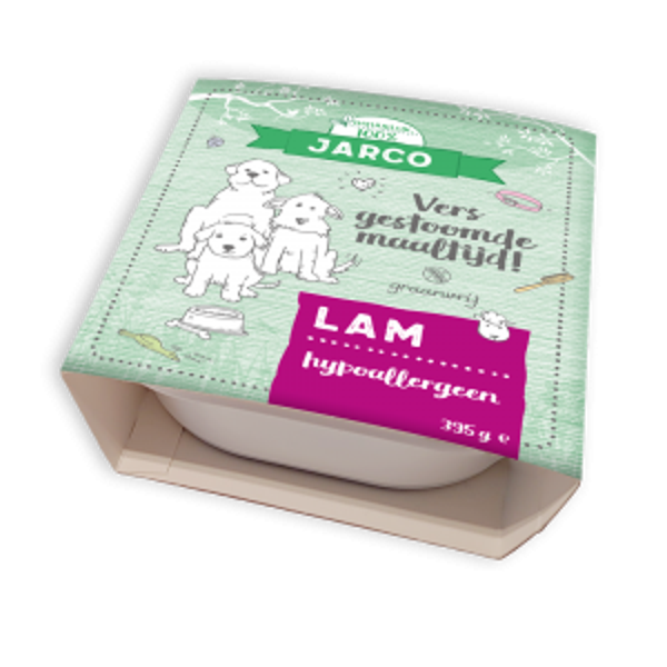 Jarco dog vers gestoomde maaltijd lam 7x395gram