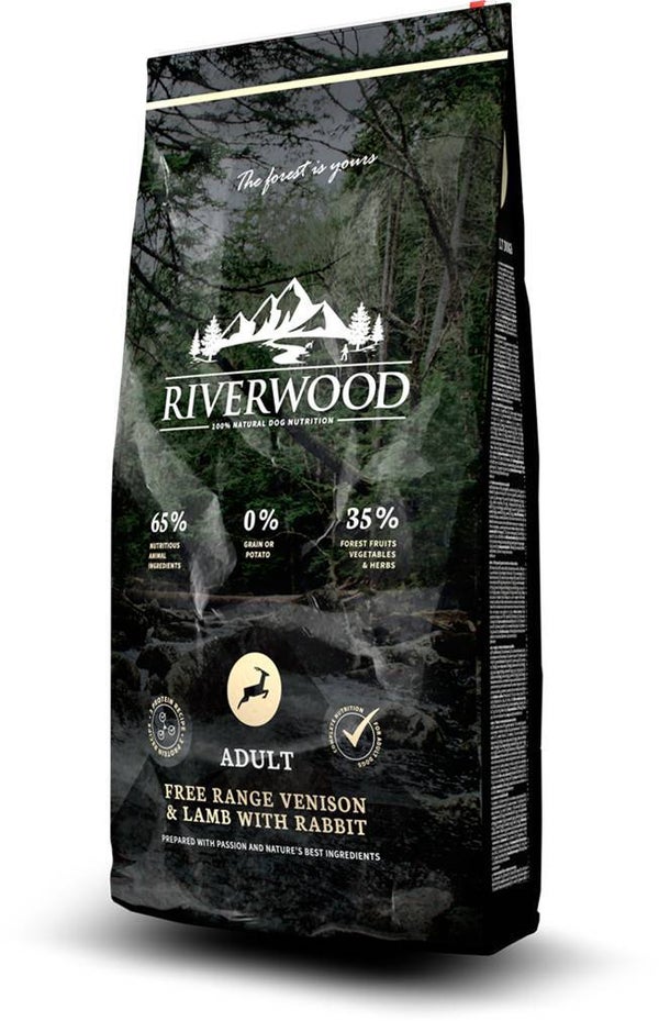 Riverwood Adult Venison & Lamb With Rabbit 2kg