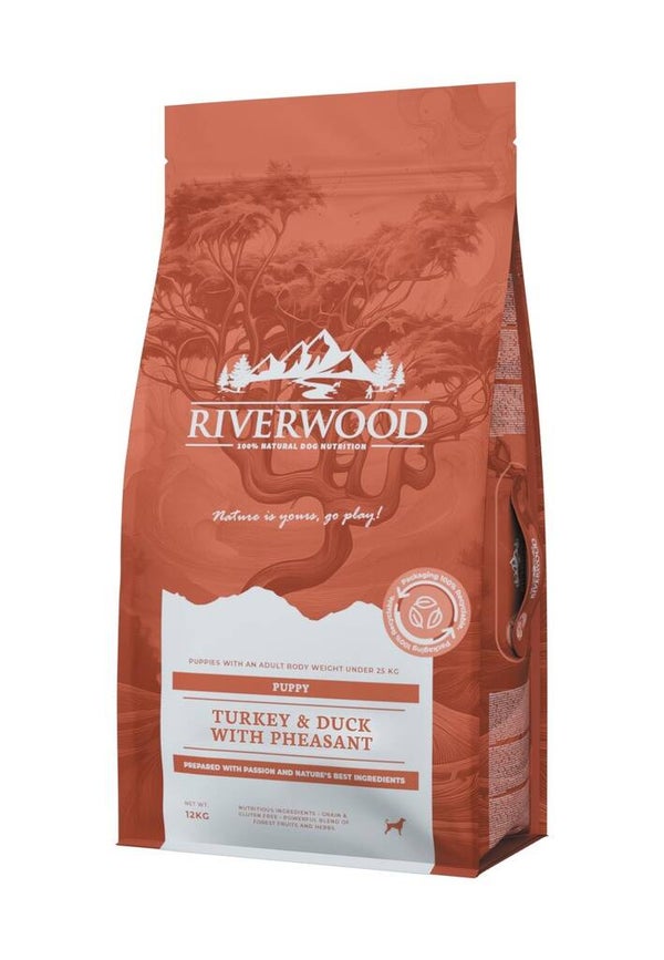 Riverwood Puppy Turkey & Duck 12kg
