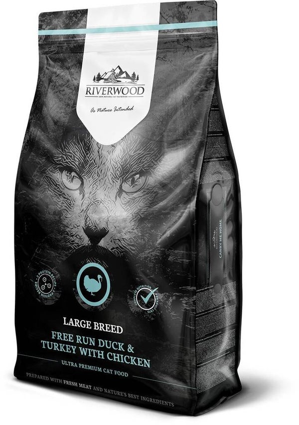 Riverwood Large Breed Cats Duck & Turkey With Chicken 6kg