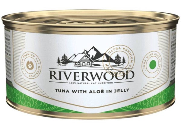 Riverwood Tuna With Aloe In Jelly 24x85gram
