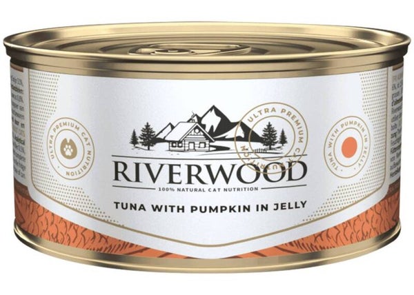 Riverwood Tuna With Pumpkin In Jelly 24x85gram