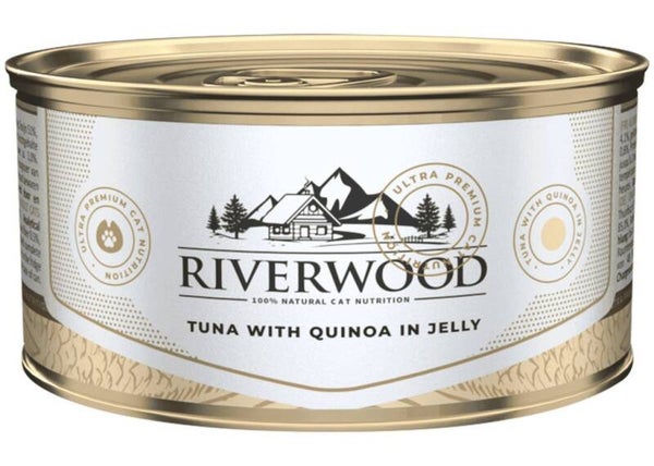 Riverwood Tuna With Quinoa In Jelly 24x85gram