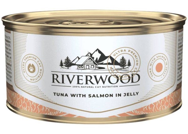 Riverwood Tuna With Salmon In Jelly 24x85gram