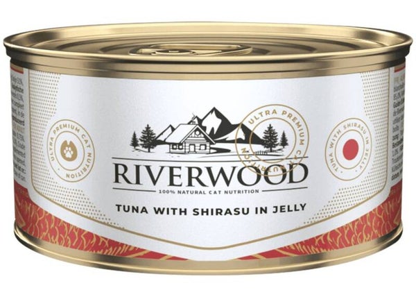 Riverwood Tuna With Shirasu In Jelly 24x85gram