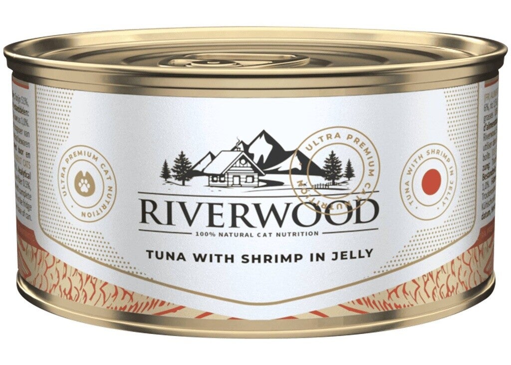 Riverwood Tuna With Shrimp In Jelly 24x85gram