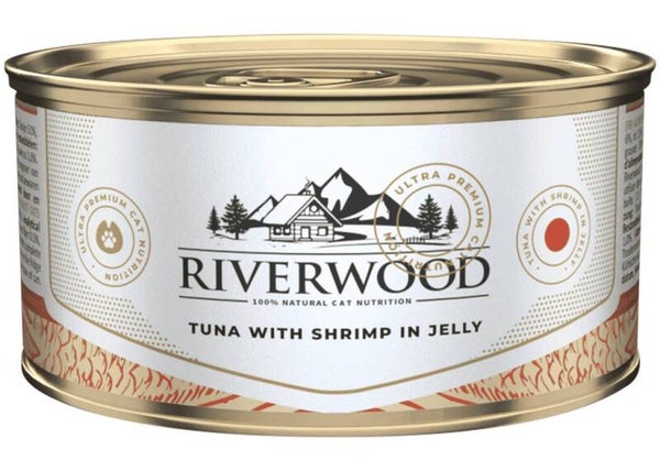 Riverwood Tuna With Shrimp In Jelly 24x85gram
