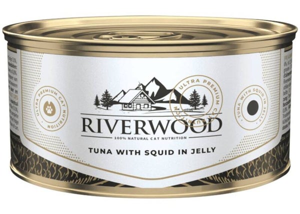 Riverwood Tuna With Squid In Jelly 24x85gram