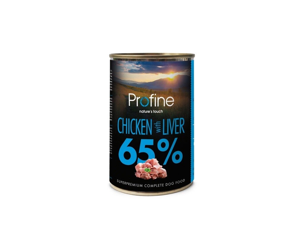 Profine Pure Meat, Kip/Kiplever 6x400gram