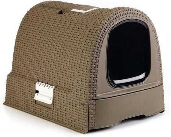 Kattentoilet curver mokka