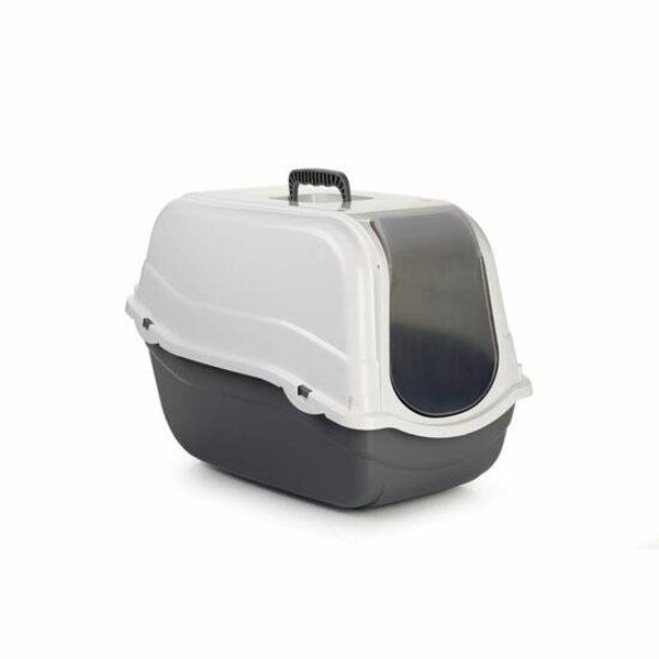 Kattentoilet Romeo Grijs-Wit