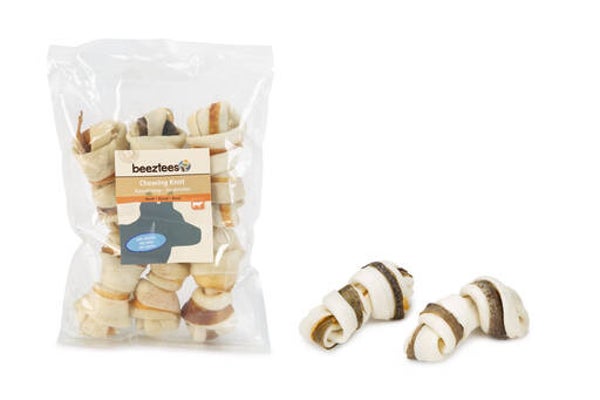 Beeztees Kauwknopen met zalm 6x6stuks 8cm