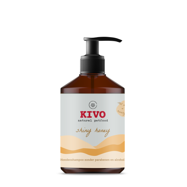 Kivo dogshampoo shiny honey 500ml