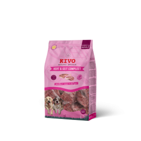 Kivo hert&geit compleet porties 9x500gram