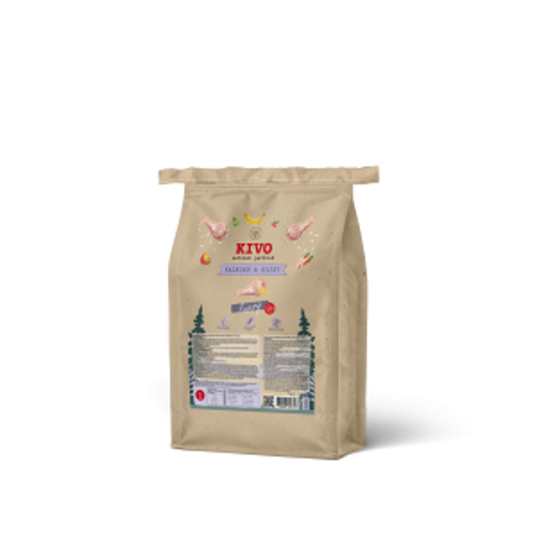 Kivo kalkoen&rijst puppy glutenvrij 4kg