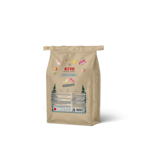 Kivo kip&rund junior energy glutenvrij 4kg