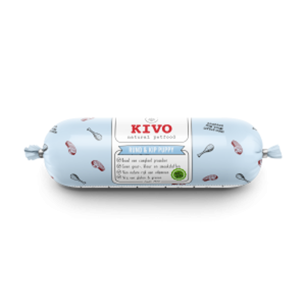 Kivo rund&kip puppy compleet 20x500gram
