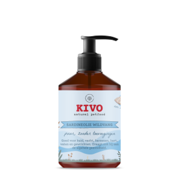 Kivo sardineolie wildvang puur 500ml
