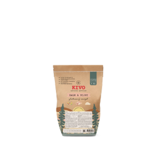 Kivo zalm&rijst glutenvrij 4kg