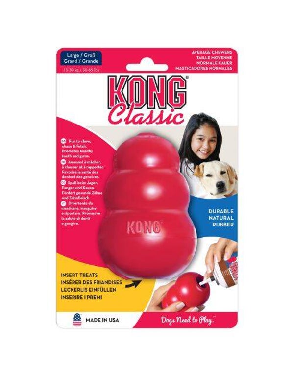 Kong Speeltje Classic Rood Large