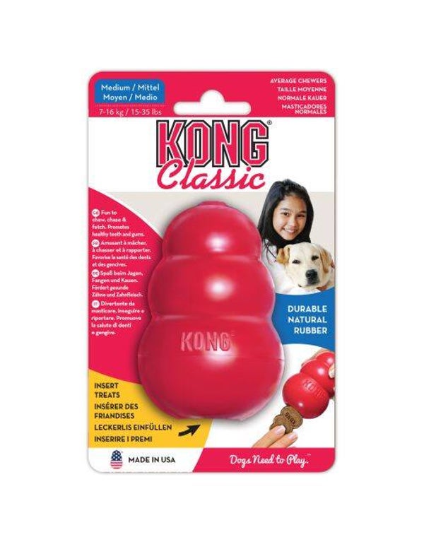 Kong Speeltje Classic Rood Medium