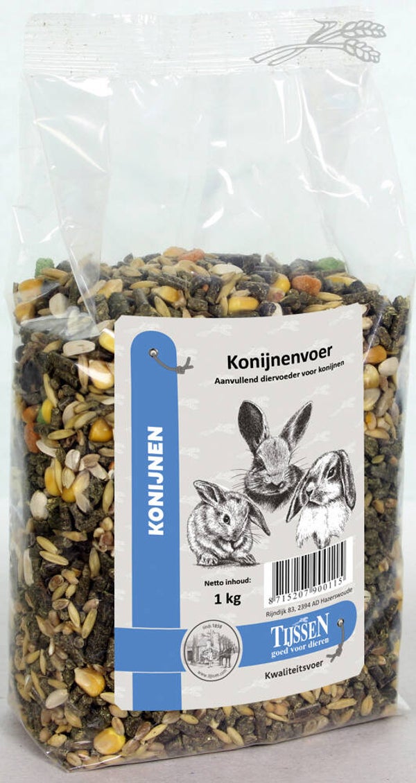 Tijssen Konijnenvoer 1kg