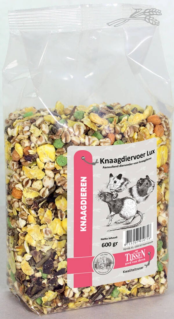 Tijssen Knaagdiervoer Lux 600gram