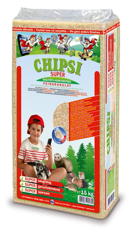 Chipsi Houtvezel Super Granulaat 15kg