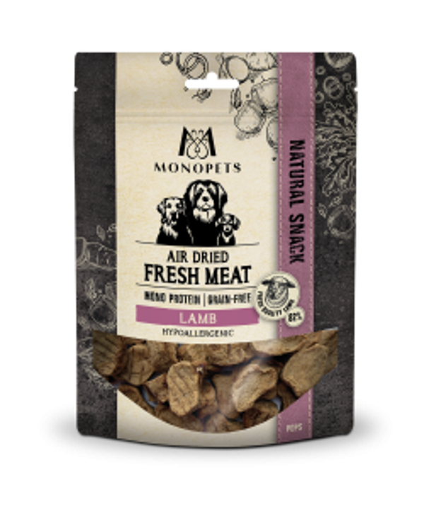 Monopets air dried snacks pops lamb 100gram