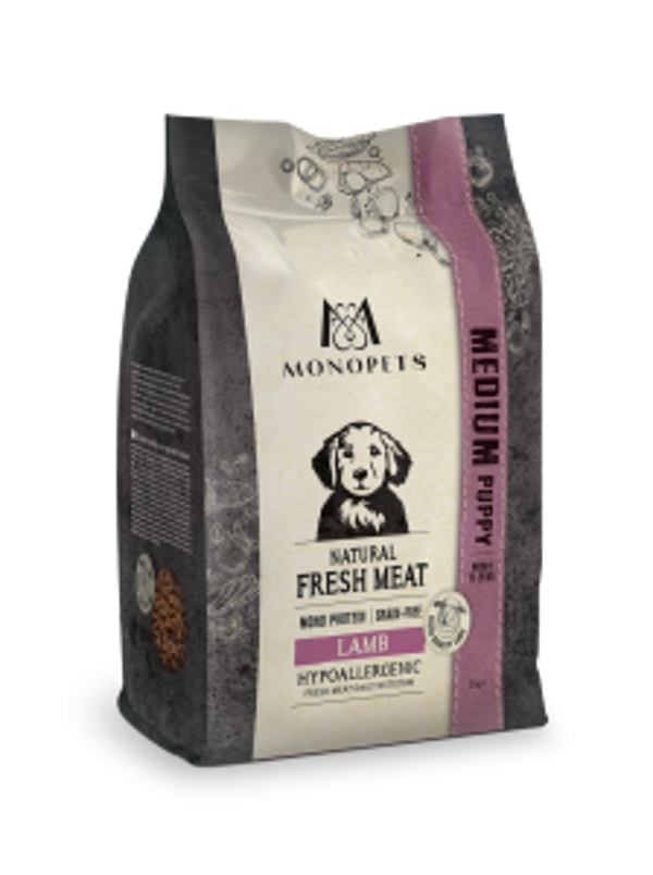 Monopets Fresh Meat puppy medium lamb 2kg