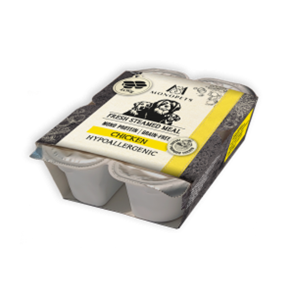 Monopets Fresh Meat steamed chicken 5x4x90gram