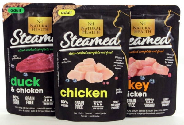 Natural Health Cat Steamed MP Mixed Grill 4x12x85gram