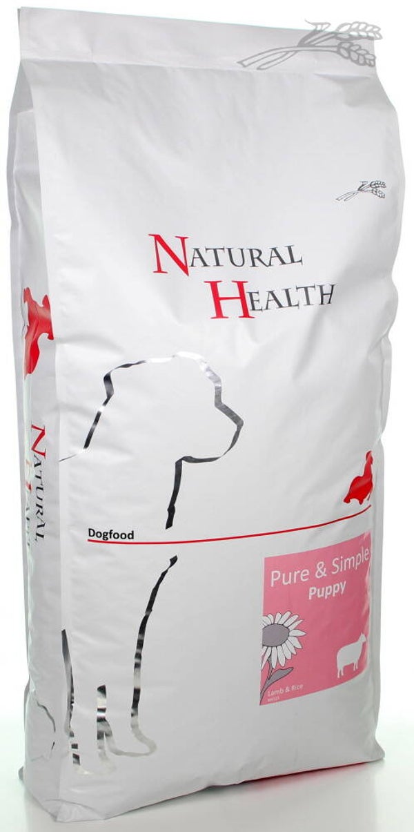 Natural Health Dog Lamb & Rice Puppy 12,5kg