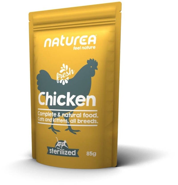 Naturea Cat Wet Food Chicken 12x85gram