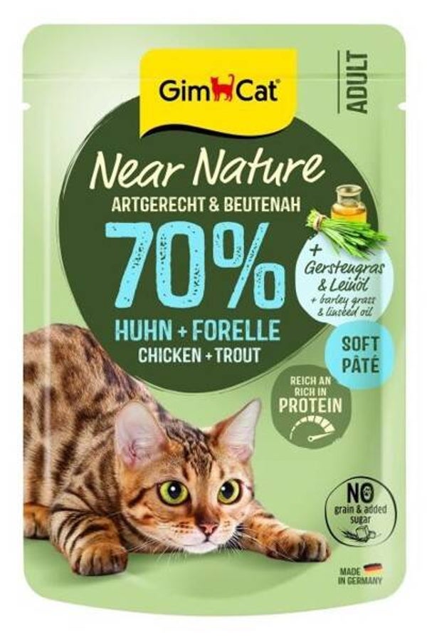 Gimcat Near Nature Kip|Forel 16x85gram